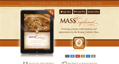 Desktop Screenshot of massexplainedapp.com